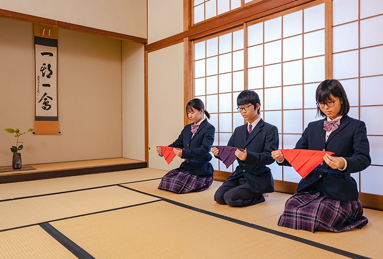 茶道教育 | 倉敷翠松高等学校